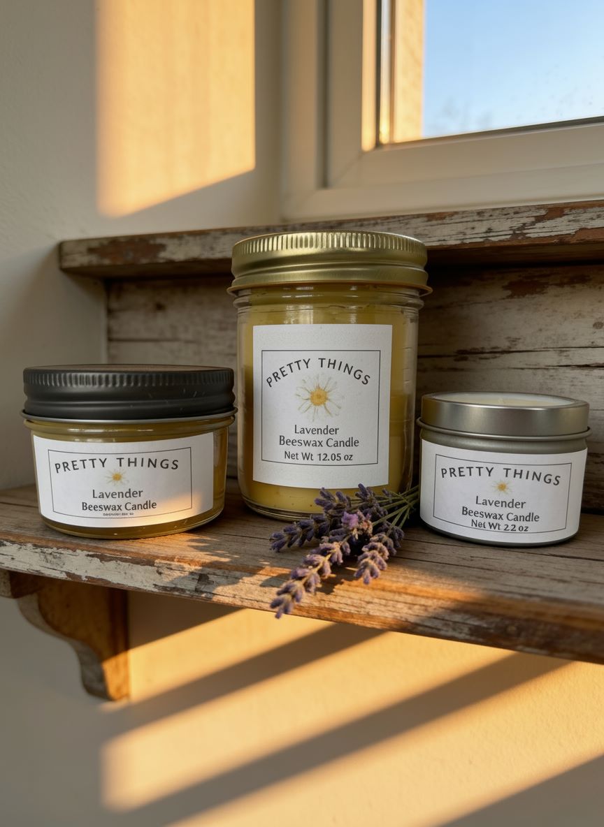 Lavender Candle