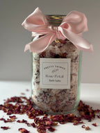 Luxurious Rose Petal Handcrafted Bath Salts