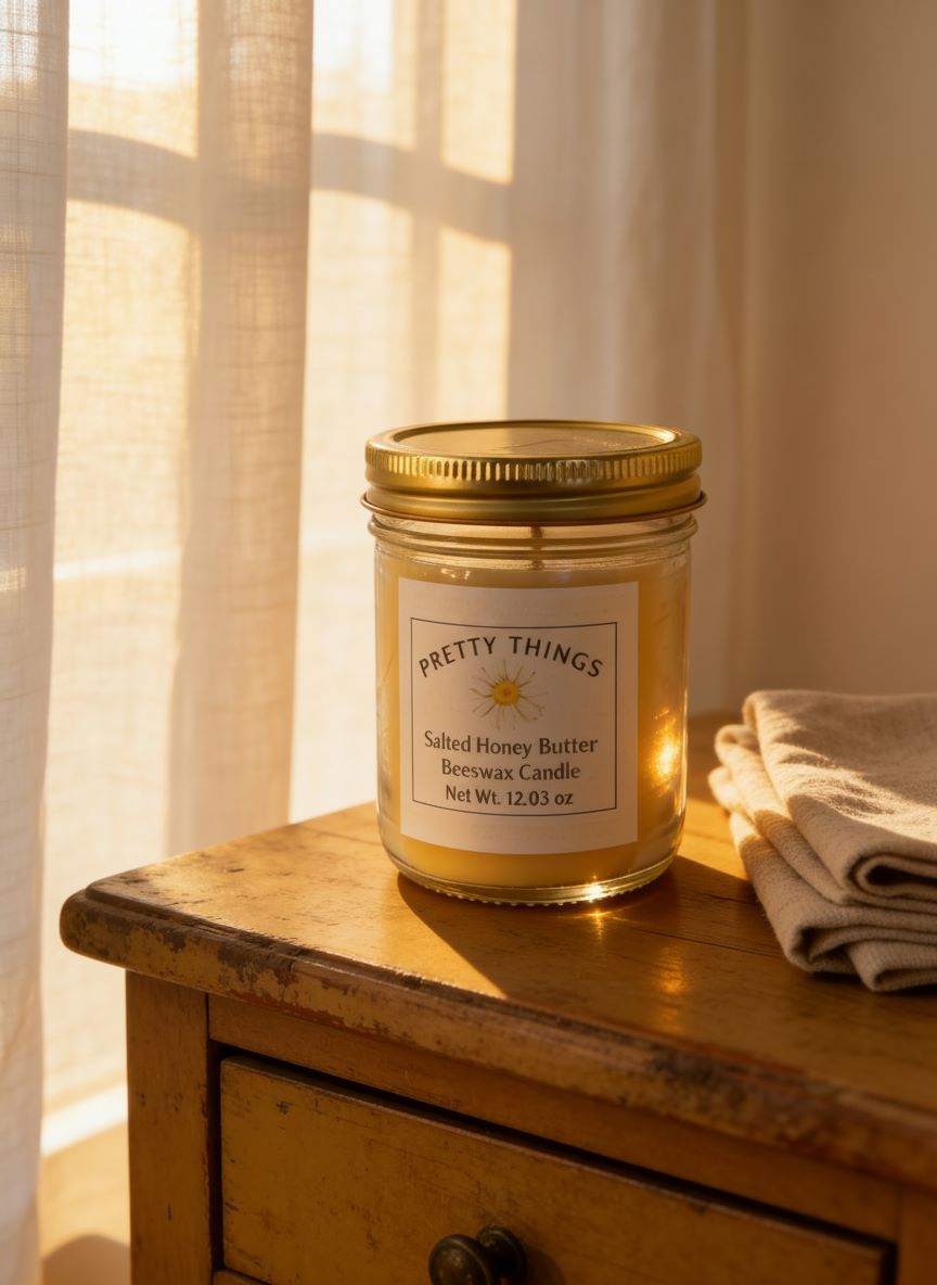 Salted Honey Butter Candle