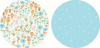 Blue Whimsy Car Coaster Set