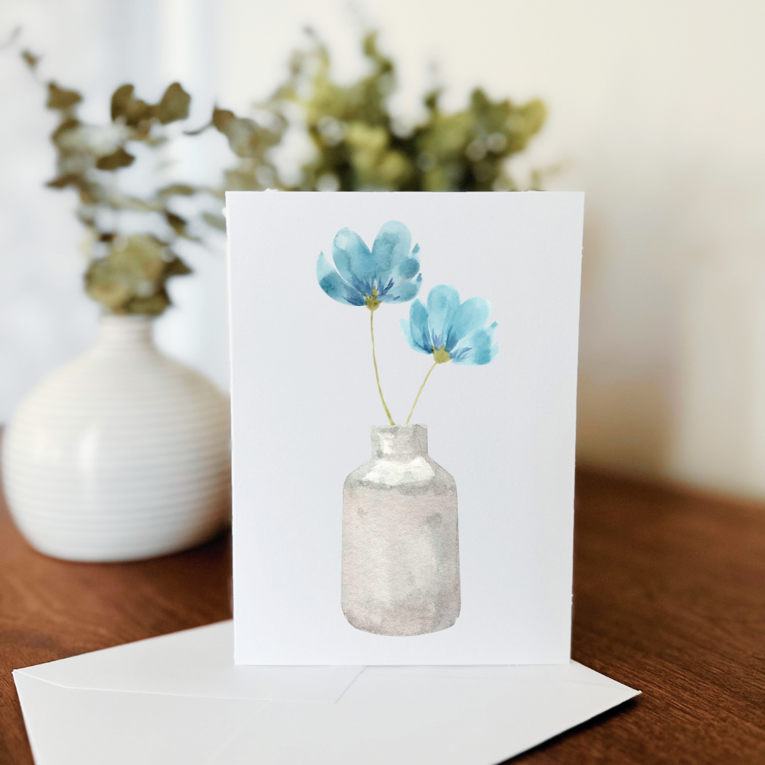 Potted Stems Notecard - Set of 10