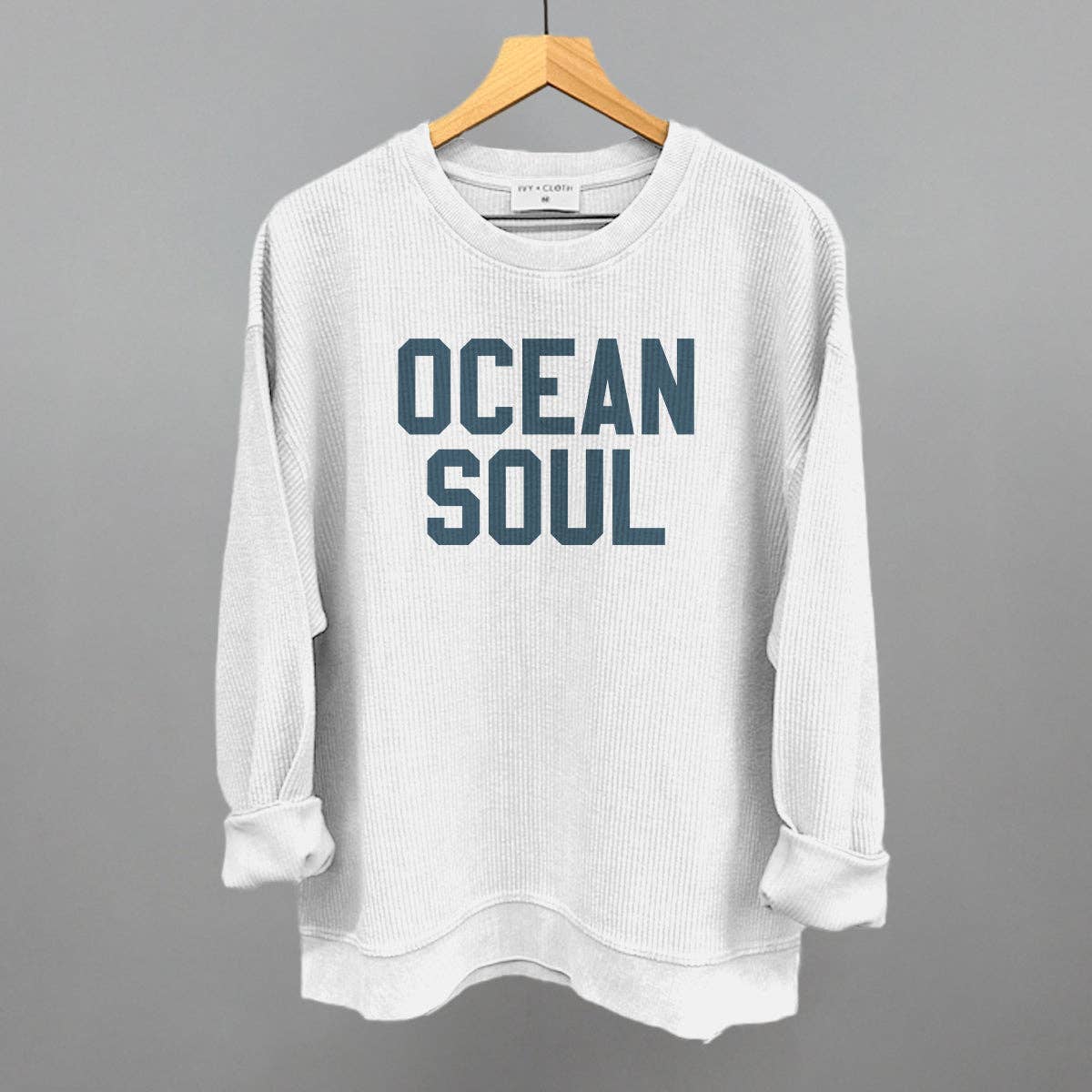 Ocean Soul — Oversized Terry Poncho