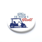 This Is How I Roll Car Coaster Set