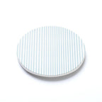 Chinoiserie Chic Stripe Pattern Car Coaster Set