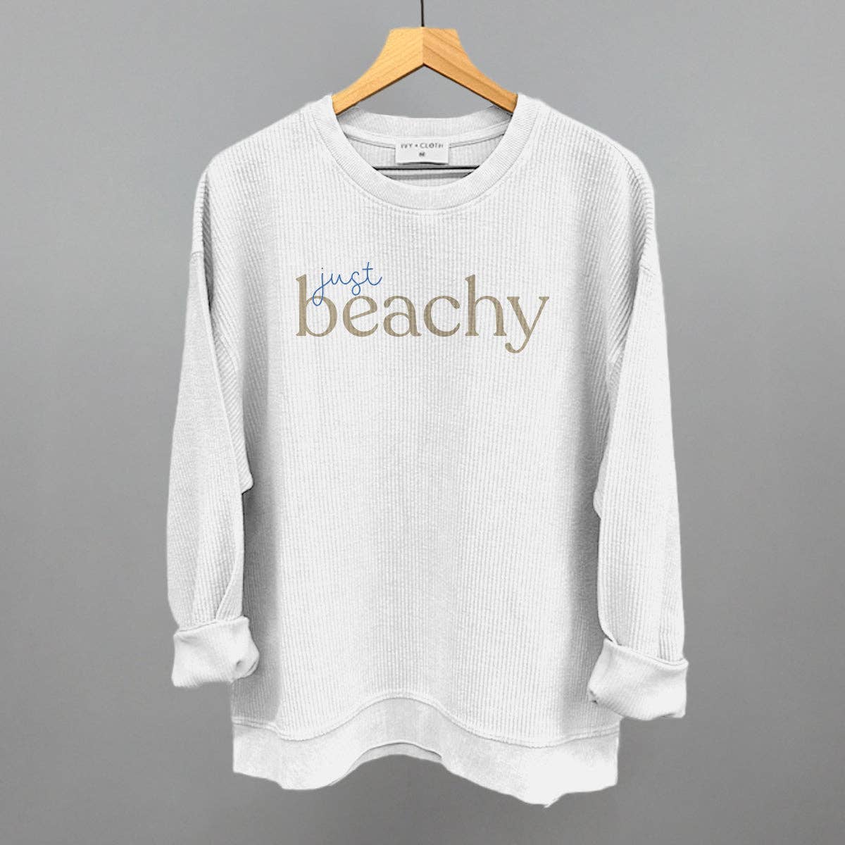 Just Beachy — Oversized Terry Poncho