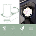 Beautiful Girl Car Coaster Set