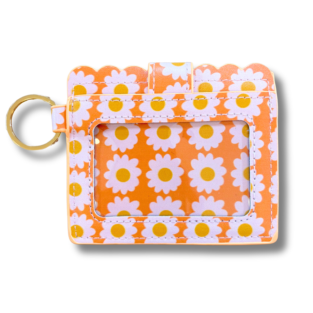 Keychain Wallet - Boho Floral