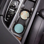 Blue Whimsy Car Coaster Set