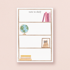 Note To Shelf Notepad Set