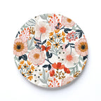 Pretty Things Floral Pattern Coaster Set