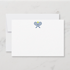 Tennis Flat Notecard - Set of 15