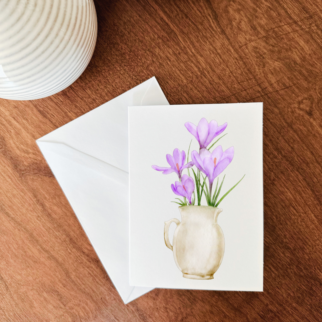 Potted Stems Notecard - Set of 10