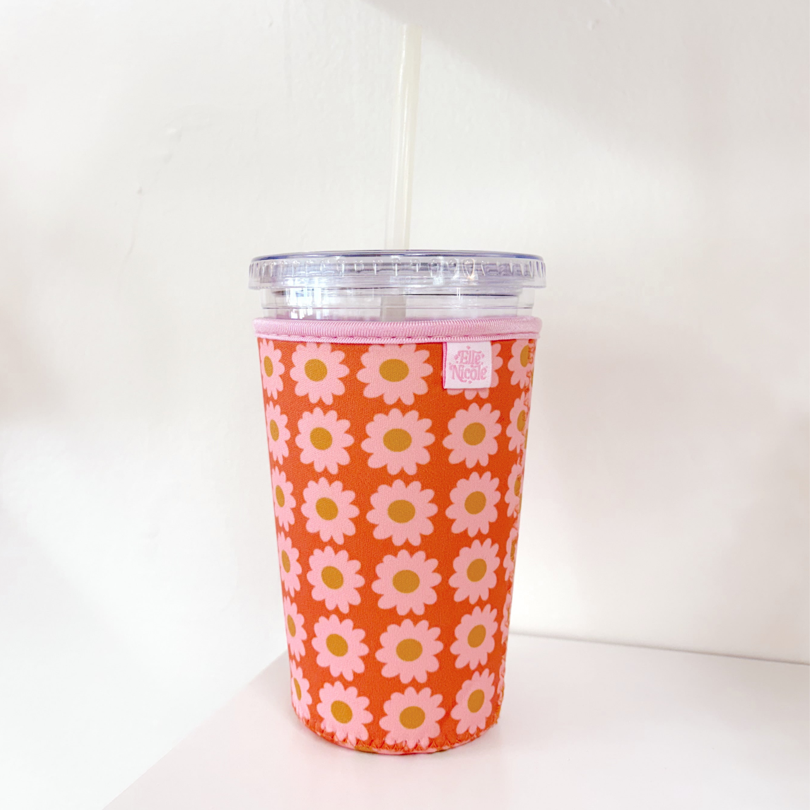 Iced Beverage Sleeve - Boho Floral