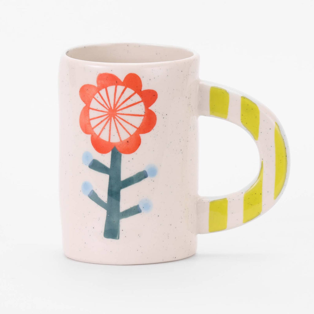 Hand Painted Ceramic Coffee Mugs by Chago Art