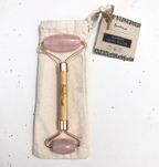 Rose Quartz Bamboo Facial Roller