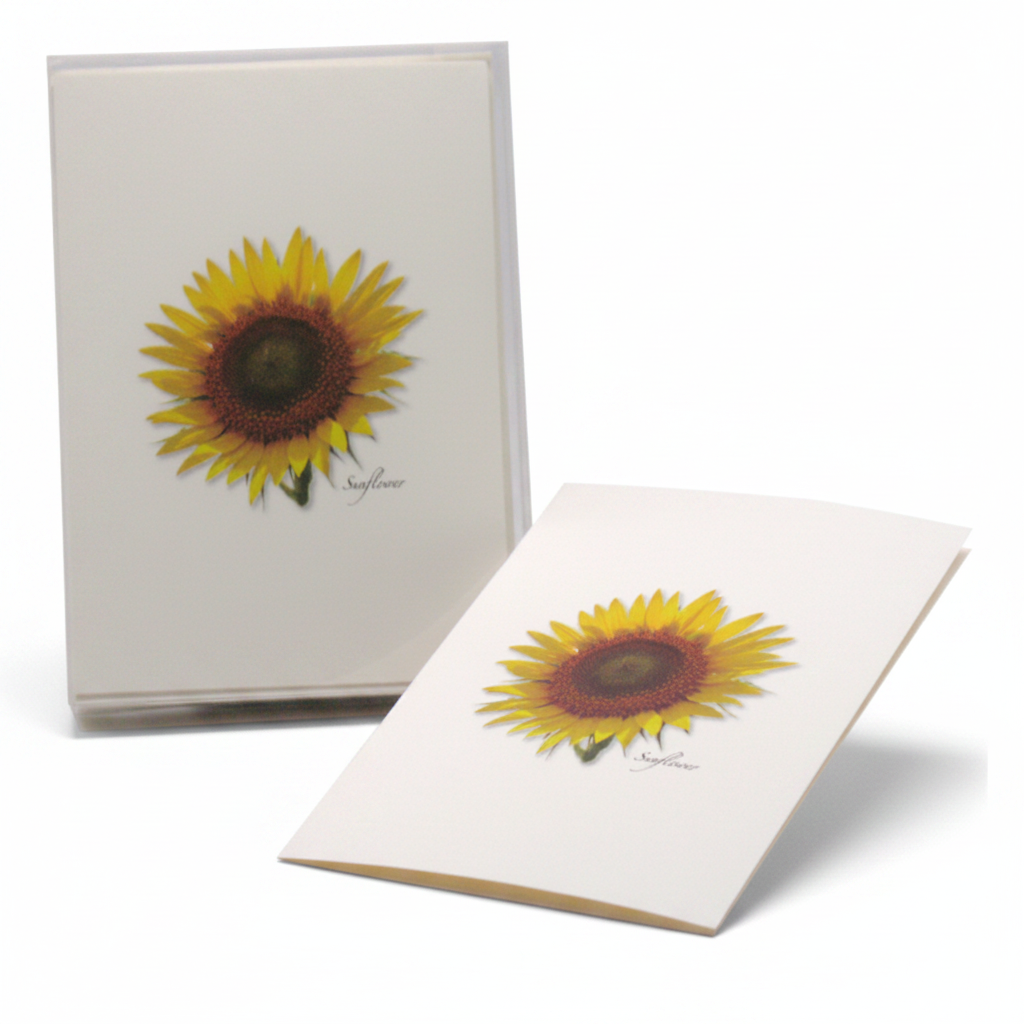 Sunflower Note Card Set